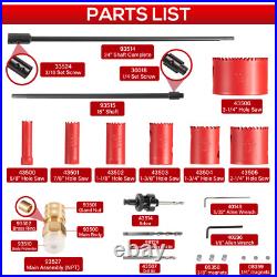08350 DM3MECH Mechanical Hot Tapping Machine Complete Kit for NPT 300 psi