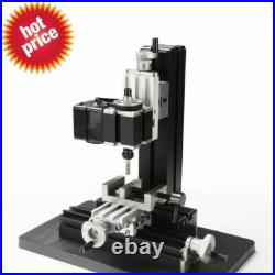 100240V Metal Mini Milling Machine Woodworking Tools DIY Student Modelmaking