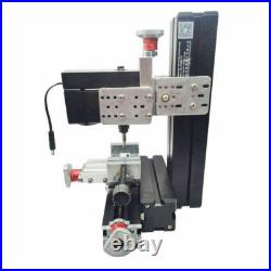 100240V Metal Mini Milling Machine Woodworking Tools DIY Student Modelmaking
