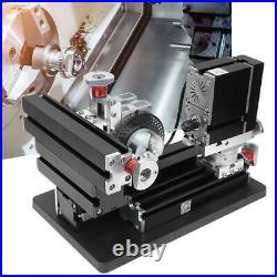 100-240V All-Metal Drilling Milling Machine High Power 60W DIY Tool XYZ Shaft