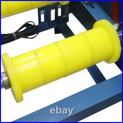 10L Full Rubber Roller Laboratory Horizontal Ball Mill 550W 220V Single Ceramic