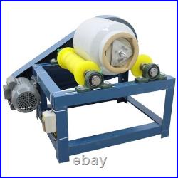 10L Full Rubber Roller Laboratory Horizontal Ball Mill 550W 220V Single Ceramic