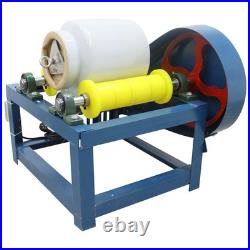 10L Full Rubber Roller Laboratory Horizontal Ball Mill 550W 220V Single Ceramic