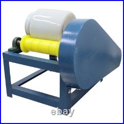 10L Full Rubber Roller Laboratory Horizontal Ball Mill 550W 220V Single Ceramic