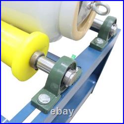 10L Full Rubber Roller Laboratory Horizontal Ball Mill 550W 220V Single Ceramic