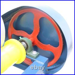 10L Full Rubber Roller Laboratory Horizontal Ball Mill 550W 220V Single Ceramic