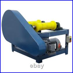 10L Full Rubber Roller Laboratory Horizontal Ball Mill 550W 220V Single Ceramic