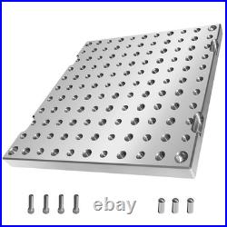 10X10X0.8 Aluminum 6061 Fixture Plate Jig Custom CNC Machining Manufacturing