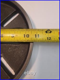10-3/4 Face Plate 1-7/8-8 South Bend Lathe