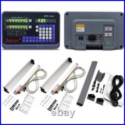 10''&48'' Linear Scales 2Axis DRO Digital Readout Full Kit for Mill Bridgeport