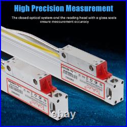 10''&48'' Linear Scales 2Axis DRO Digital Readout Full Kit for Mill Bridgeport