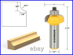 10 Bit Router Bit Set 1/2 & 1/4 Shank Yonico 17100