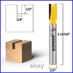 10 Bit Router Bit Set 1/2 & 1/4 Shank Yonico 17100