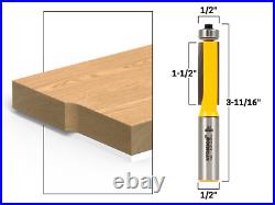 10 Bit Router Bit Set 1/2 & 1/4 Shank Yonico 17100