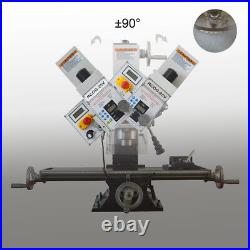 1100W Brushless Precision Milling and Drilling Machine 110V Lathe Metal Wood