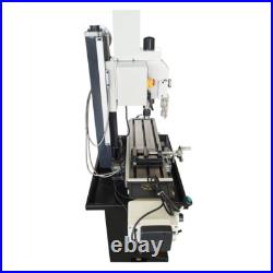 110V 1100W Metal Milling Drilling Machine R8 with Power Feed and Grating Ruler