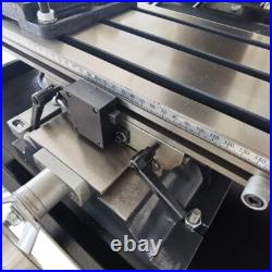 110V 1100W Metal Milling Drilling Machine R8 with Power Feed and Grating Ruler