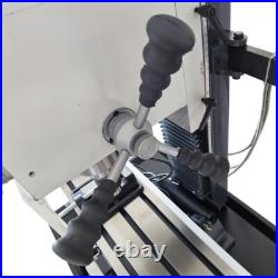 110V 1100W Metal Milling Drilling Machine R8 with Power Feed and Grating Ruler