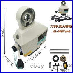 110V AL-360 Y-axis Horizontal Milling Machine Automatic Cutter Feeder 50/60HZ