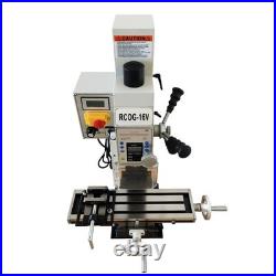 110V RCOG-16V 600W Micro Drilling and Milling Machine Brushless Motor Lathe MT2