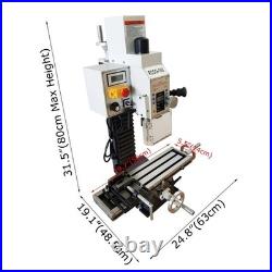 110V RCOG-16V 600W Micro Drilling and Milling Machine Brushless Motor Lathe MT2