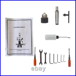 110V RCOG-16V 600W Micro Drilling and Milling Machine Brushless Motor Lathe MT2