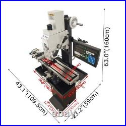 110V RCOG-28V 1300W Brushless Precision Milling and Drilling Machine 20-2250rpm