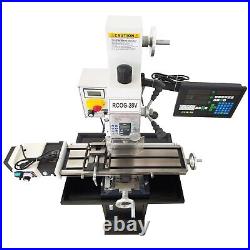 110V RCOG-28V 1300W Brushless Precision Milling and Drilling Machine 20-2250rpm