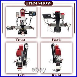 110V SM-32V Precision Brushless Milling & Drilling DIY Machine Lathe 1500W
