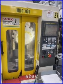 11.8 X 11.8 Y Fanuc ROBODRILL Alpha T14-iDs VERTICAL MACHINING CENTER, Fanuc 1 11.8 X 11.8 Y Fanuc ROBODRILL Alpha T14-iDs VERTICAL MACHINING CENTER, Fanuc 1