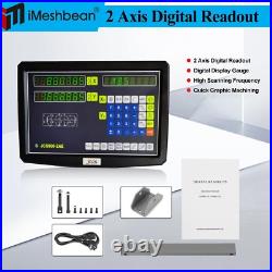 12 36 Linear Scale Digital Readout 2Axis DRO Display Bridgeport 9X42 Table, US 12 36 Linear Scale Digital Readout 2Axis DRO Display Bridgeport 9X42 Table, US