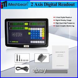 12&40 TTL Linear Scales 2Axis Digital Readout Kit DRO Display Bridgeport Mill 12&40 TTL Linear Scales 2Axis Digital Readout Kit DRO Display Bridgeport Mill