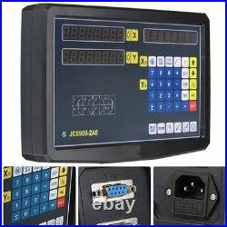 12&40 TTL Linear Scales 2Axis Digital Readout Kit DRO Display Bridgeport Mill 12&40 TTL Linear Scales 2Axis Digital Readout Kit DRO Display Bridgeport Mill