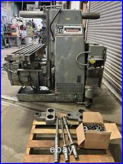 12 x 56-1/2 Kearney & Trecker Universal Horiz Milling Machine, Model 205-S12