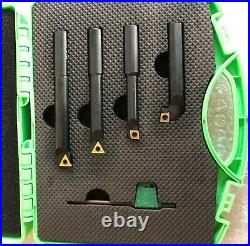 12mm Shank Axial/Radial Boring Tool Set with Indexable inserts