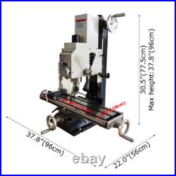 1300W RCOG-28V Brushless Precision Milling Drilling Machine Tool 110V Lathe