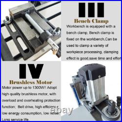 1300W RCOG-28V Brushless Precision Milling Drilling Machine Tool 110V Lathe