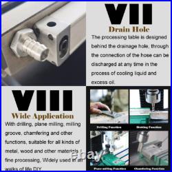 1300W RCOG-28V Brushless Precision Milling Drilling Machine Tool 110V Lathe
