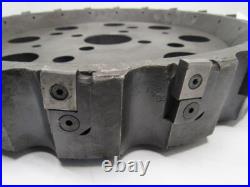 14 Shell Face Mill 2-1/2 Arbor Hole With18 Inserts & Holders