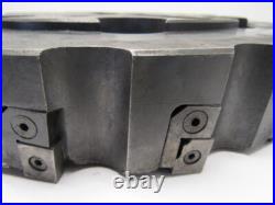 14 Shell Face Mill 2-1/2 Arbor Hole With18 Inserts & Holders