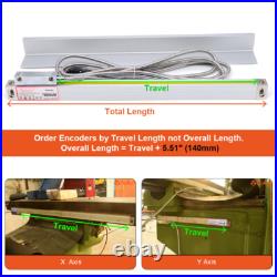 150mm+200mm+300mm Linear Scales 3 Axis DRO Digital Readout Kit for Mill Lathe US 150mm+200mm+300mm Linear Scales 3 Axis DRO Digital Readout Kit for Mill Lathe US