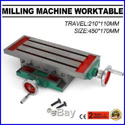 17.7×6.7Inch Milling Machine Cross Slide Worktable Coordinate Sliding Table