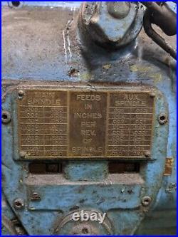 1945 3 Giddings & Lewis 330T Horizontal Boring Mill Machine