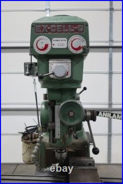 1960s EX-CELL-O 602 Ram Turret Mill