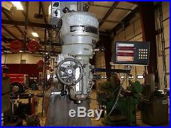 1980 Vertical and Horizontal Enco J Head Mill 42 table
