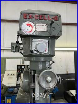 1982 Ex-Cell-O Style 602 Ram Turret Milling Machine # 117913