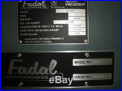 1990 Fadal 906-1 Vertical Machining Center 40/20 CNC 88 Control
