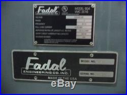 1994 Fadal 3016 VMC with Fadal CNC 88HS CNC Control and RS232 Port
