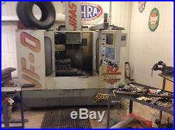 1996 Haas VF-0 CNC mill with auger and programmable coolant SUPER LOW RESERVE