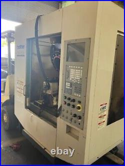 1999 BROTHER TC-S2A- CNC DRILL & TAPPING CENTER with rotary table video